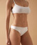 6 Pezzi Slip Brasiliana Donna Jadea 8001 Taglio Laser in Cotone Elasticizzato