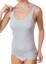 Canotta Top Donna Spalla Larga Jadea 2003  in Cotone Green