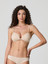Reggiseno Donna,Triangolo Imbottito Senza Ferretto in Cotone Modal Jadea July