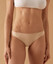 Jadea (3 Pezzi) Slip Perizoma Donna Taglio laser in Cotone Elasticizzato  8002