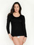 3 Pezzi Maglia Donna Manica Lunga Nottingham Nuvola in Caldo Cotone