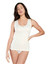 Canottiera Donna Nottingham VL18W Spalla Larga in Lana e cotone con Pizzo