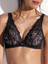 SIèLEI Reggiseno Donna Senza Ferretto Interamente in Pizzo Coppa B Art. 2678