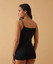 Canotta Donna Jadea Spalla Stretta 9000 con  Inserti in Macramè in Cotone