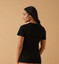 T-Shirt Donna Mezza Manica Jadea 9005 in cotone con profilo in Raso