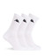 Kappa (3 Paia) Calza Corta Unisex Sportiva in Spugna di Cotone K002