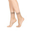 10 PAIA CALZINO ELASTICIZZATO DONNA 10 DEN CON BORDO COMFORT E PUNTA NUDA