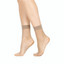 10 PAIA CALZINO ELASTICIZZATO DONNA 20 DEN CON BORDO COMFORT E PUNTA NUDA