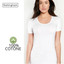 Maglia Mezza Donna Manica Nottingham TM4014BW in Cotone Costina