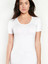 3 Pezzi Maglia Donna Mezza Manica Nottingham TM4014BW in Cotone Costina