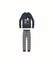 Pigiama Manica Lunga Ragazzo Mickey Mouse in cotone Interlock Collo serafino.