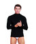 Maglia Lupetto Uomo manica lunga Nottingham LL25 in Cotone Bielastico Felpato