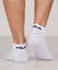 FILA (3 Paia) Calzino Corto in Cotone Uomo Donna Sportivo  F9300