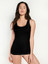 Canottiera Donna Spalla Larga Nottingham VL4014BW in Cotone Costina