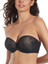 SELENE Reggiseno senza spalline,con ferretto,coppa imbottita,con incrocio di tulle (Coppa C) Vilma