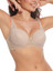 SELENE Reggiseno imbottito con ferretto che unisce tulle e pizzo (Coppa C) Laia