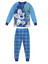 Pigiama Bambino MICKEY&FRIENDS manica lunga in cotone interlock, collo serafino.