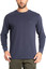BeBoard Maglia Uomo Manica Lunga Girocollo 9024 in morbido cotone jersey Leggero