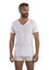 Mabrat Maglia Uomo Mezza Manica Scollo a V Profondo in 100% Cotone - Made in Italy