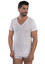 Maglia Uomo Mezza Manica Scollo a V Profondo in 100% Cotone - Made in Italy
