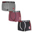 Milan (6 Pezzi) Boxer Ragazzo Milan in cotone elasticizzato Prodotto Ufficiale