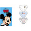 3 Slip da Bambino Disney e Marvel realizzati in morbido cotone