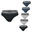 Nottingham (6 Pezzi) SM80 Slip Uomo con Elastico Esterno in Cotone Bielastico