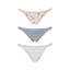 12 Tanga Slip Donna Cotonella in Cotone Bielastico Fantasia Assortite