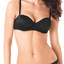LORMAR Reggiseno Donna Fascia balconcino  con Ferretto (Coppa B - C) Fascia Pura