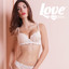 Reggiseno super push-up +2 Tg doppia coppa graduata e ferretto NICOLE LOVEANDBRA