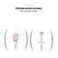 Perizoma invisibile in microfibra SECRET LOVE AND BRA