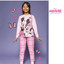 Pigiama Bambina Cotone Estivo Manica Lunga con Personaggio Minnie 2260