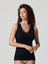 3 Pezzi Canotta Donna spalla Larga Jadea 9001 Inserti in Macramè in Cotone