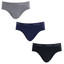 3 pezzi Slip uomo in cotone elasticizzato 102T NAVIGARE