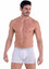 4 Boxer uomo in cotone elasticizzato elastico esterno 573EB TG.8/10 NAVIGARE