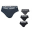 Navigare (4 pezzi) Slip uomo Taglie forti in cotone elasticizzato 574EB