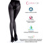 Claravida Collant Donna preventivo Compressione Graduata 70 denari 10 mmHg