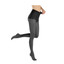 Claravida Collant Donna preventivo liscio Compressione Graduata 140 Denari 18-20 mmHg