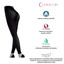 Claravida Pantacollant preventivo Compressione Graduata 100 Denari 14-16 mmHg
