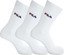 FILA (3 paia) Calzino corto sportivo UNISEX in cotone F9630