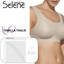 Creaciones Selene Olivia Reggiseno Donna Senza Cuciture Taglio Laser con Coppe Removibili