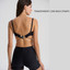 Spalline Trasparenti con Incrocio sulla Schiena e Chiusura Frontale Nude Intimates