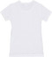 6 Pezzi Canottiera T-shirt Bambina Mezza Manica Ellepi 4290 in 100% Cotone