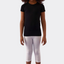 T-Shirt Girocollo Bambina  Mezza Manica in Cotone Elasticizzato Jadea 284