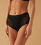 Jadea (6 Pezzi) Slip Donna Vita Alta effetto Pancerina in Pizzo e Cotone Modal 792