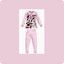 Pigiama Bambina Cotone Estivo Manica Lunga con Personaggio Minnie 2256