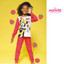 Pigiama Bambina Cotone Estivo Manica Lunga con Personaggio Minnie 2256