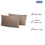 Irge (2 pezzi) Federe Cuscino Tinta Unita 50X80 cm Made in Italy