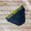 3 Slip uomo in cotone elasticizzato logo fluo BIKKEMBERGS