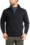 Giacca felpa Uomo zip Invernale collo alto in cotone felpato 9030 BE BOARD